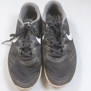 Nike Womens Metcon 3 849807-001 Black Running Shoes Sneakers Size 9.5 Training